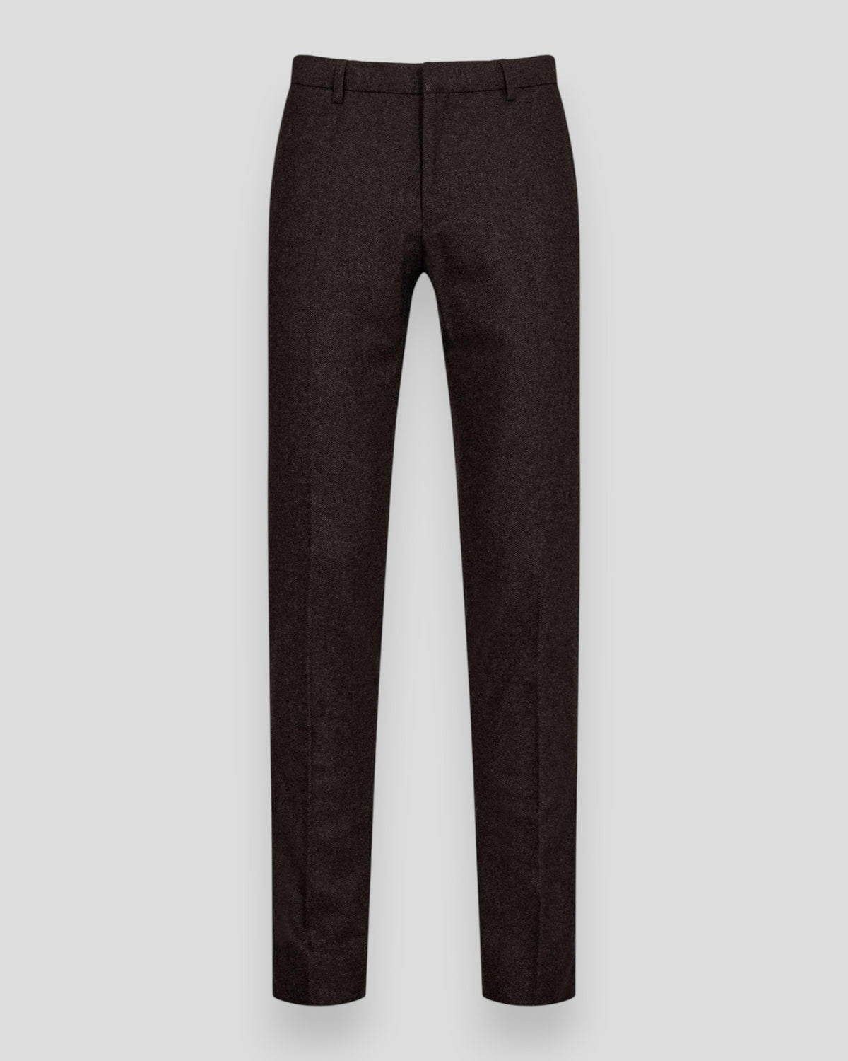 Melliw Classic Fit Suit Pants - Brown