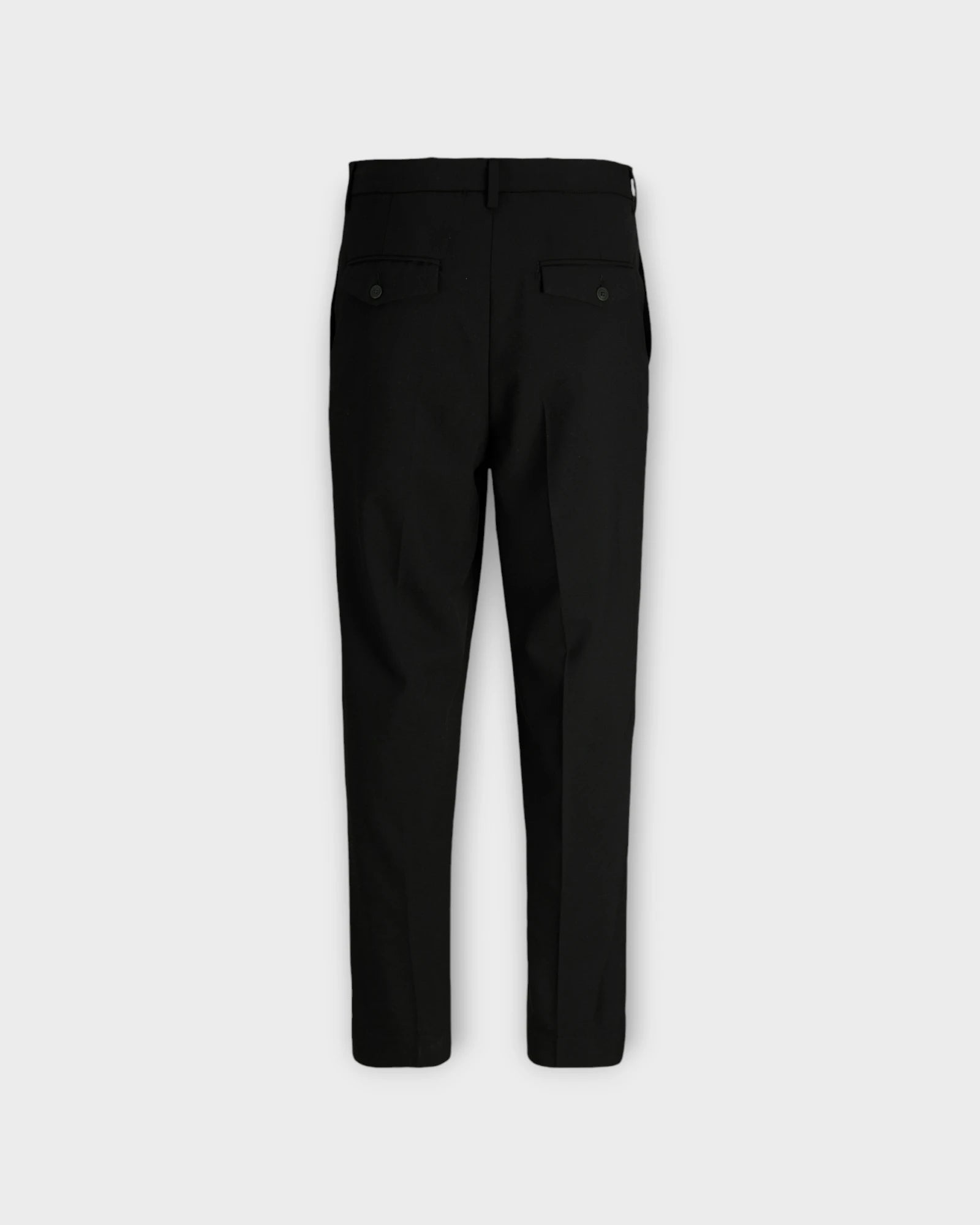 Karl Banks Chino Black - Sorte Baggy Jack and Jones Bukser til Mænd. Her set bagfra.