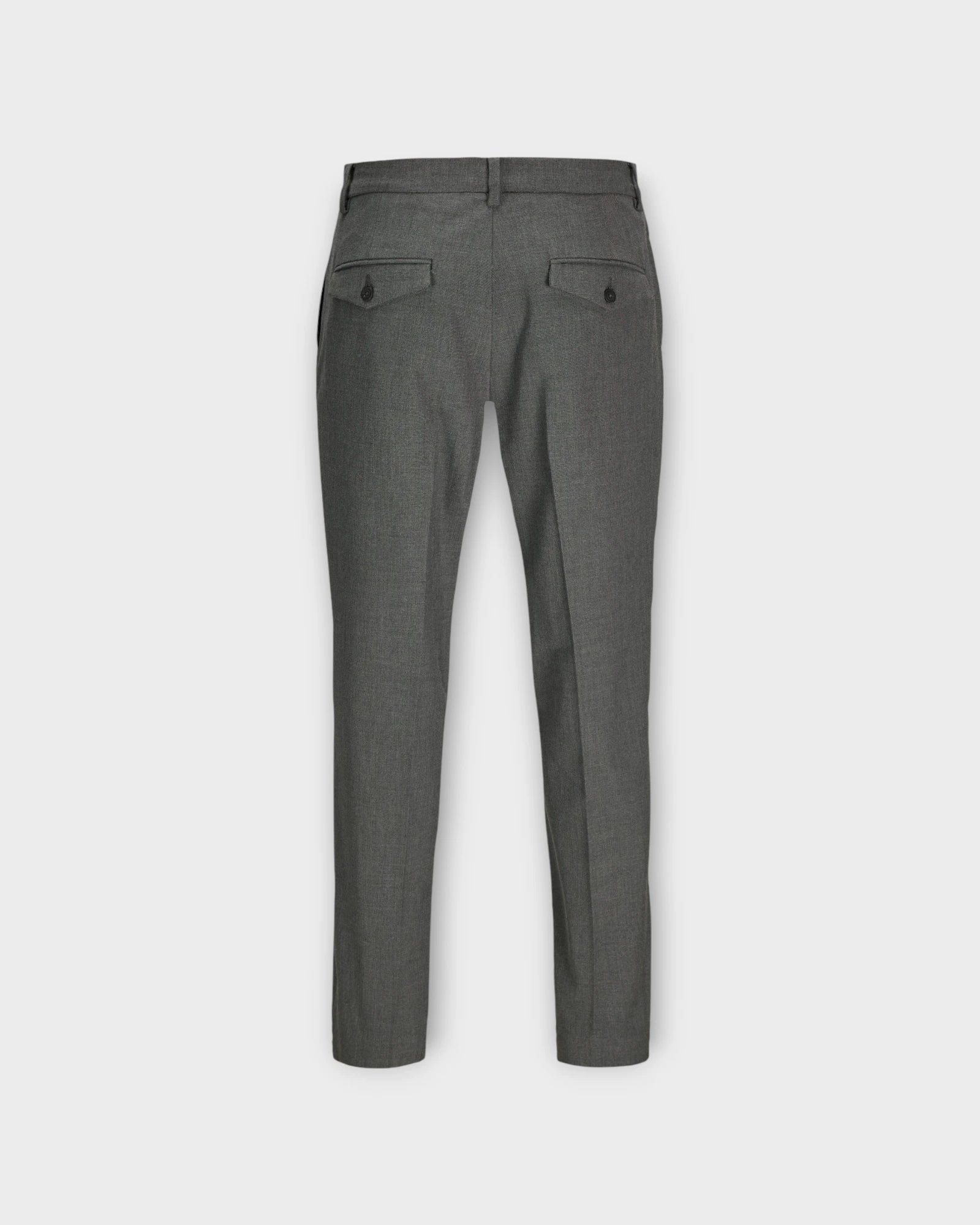 Karl Banks Chino  Dark Grey - Jack and Jones Baggy Grå Bukser til Mænd. Her set bagfra.