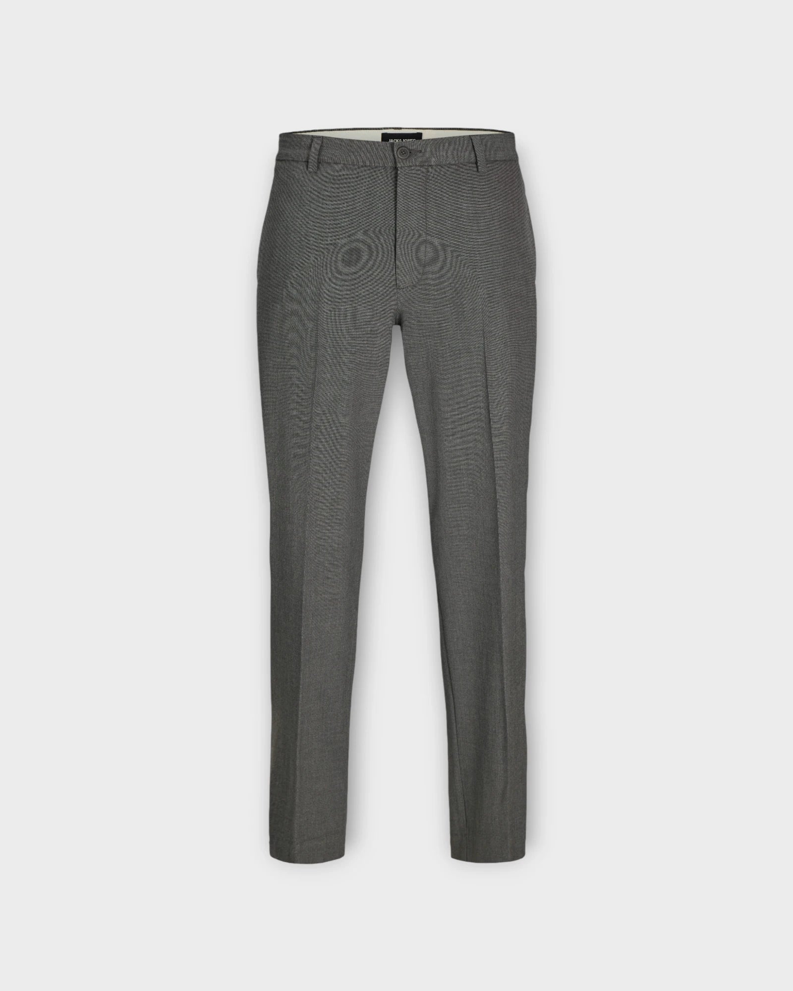 Karl Banks Chino  Dark Grey - Jack and Jones Baggy Grå Bukser til Mænd. Her set forfra.