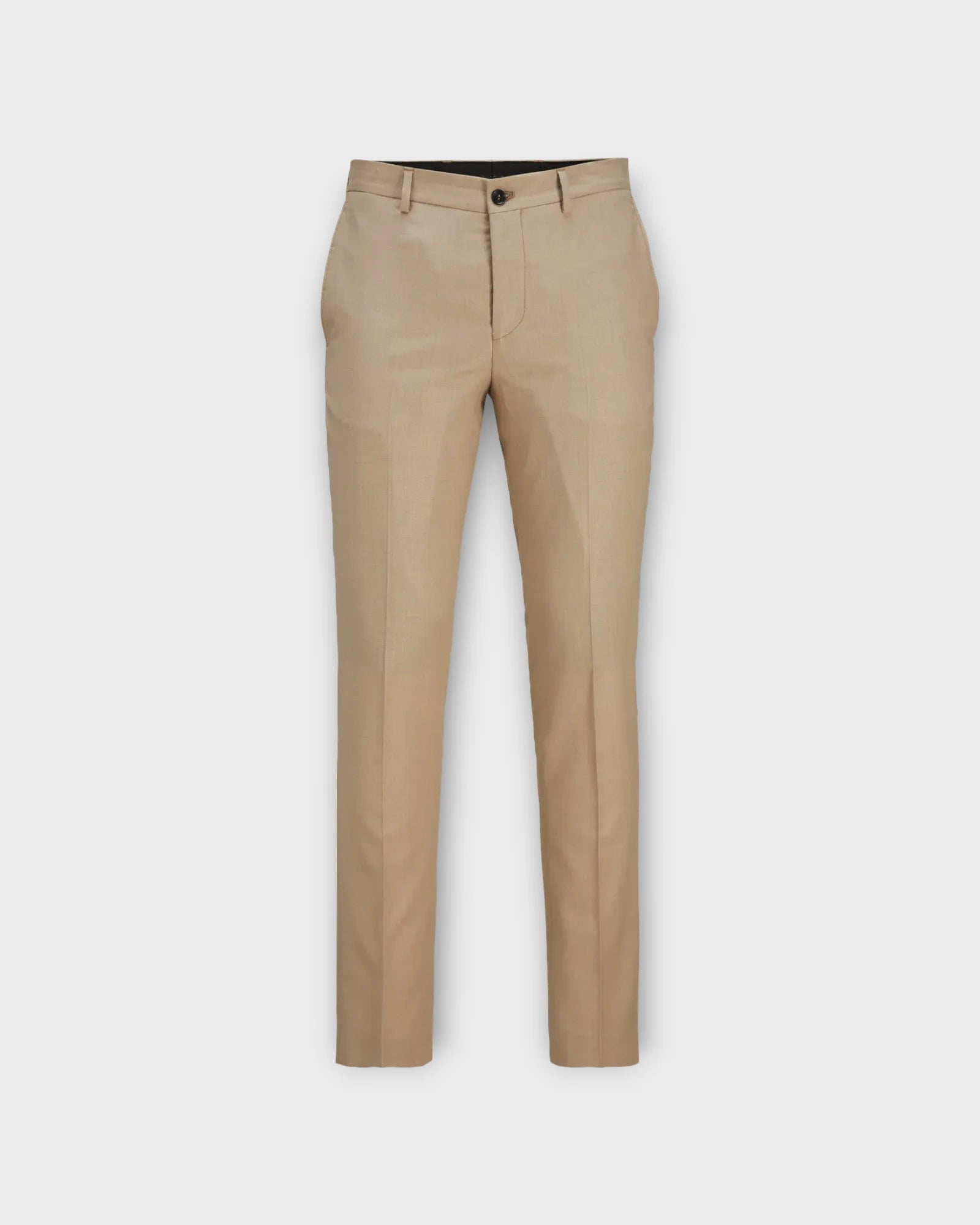 Solaris Trouser Pure Cashmere - Sandfarvet Jack & Jones Herre Pants - Konfirmationstøj 2025. Her set forfra.