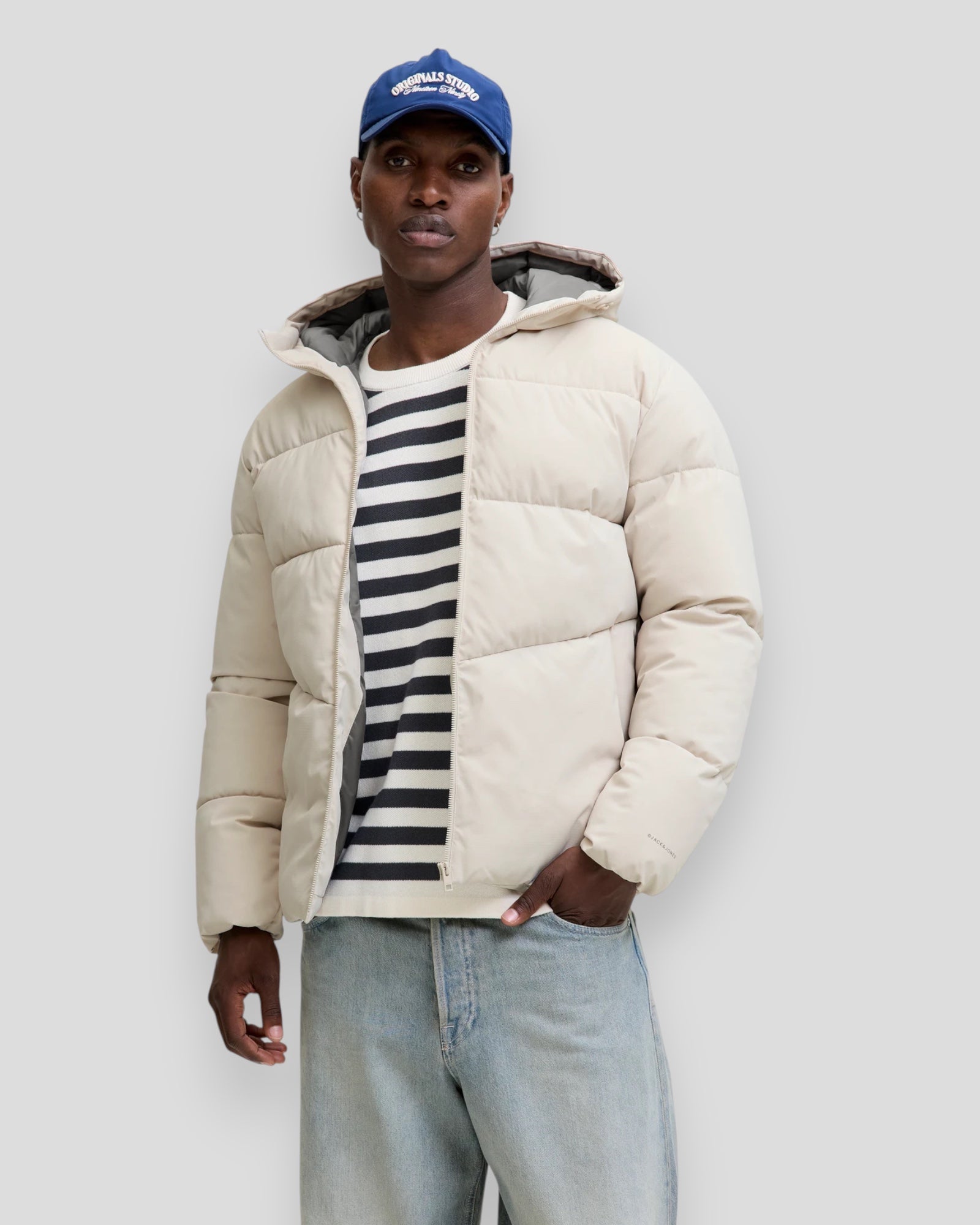 Global Puffer Jacket - Moonbeam