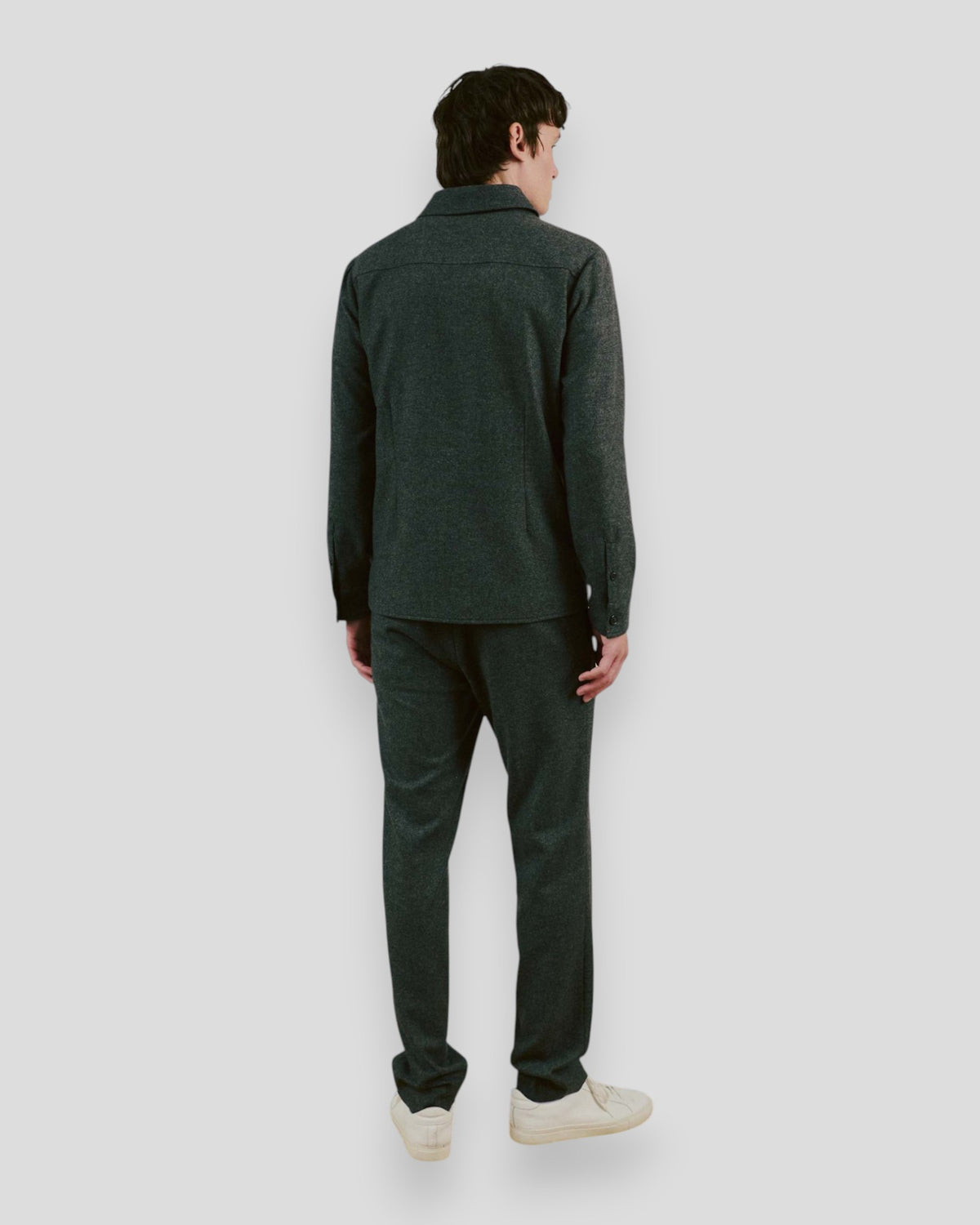 Melliw Classic Fit Suit Pants - Grey