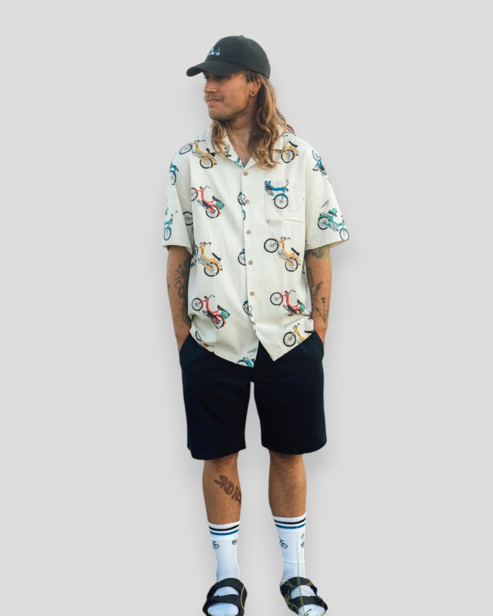 Puch Color Short Sleeve Shirt - Star White