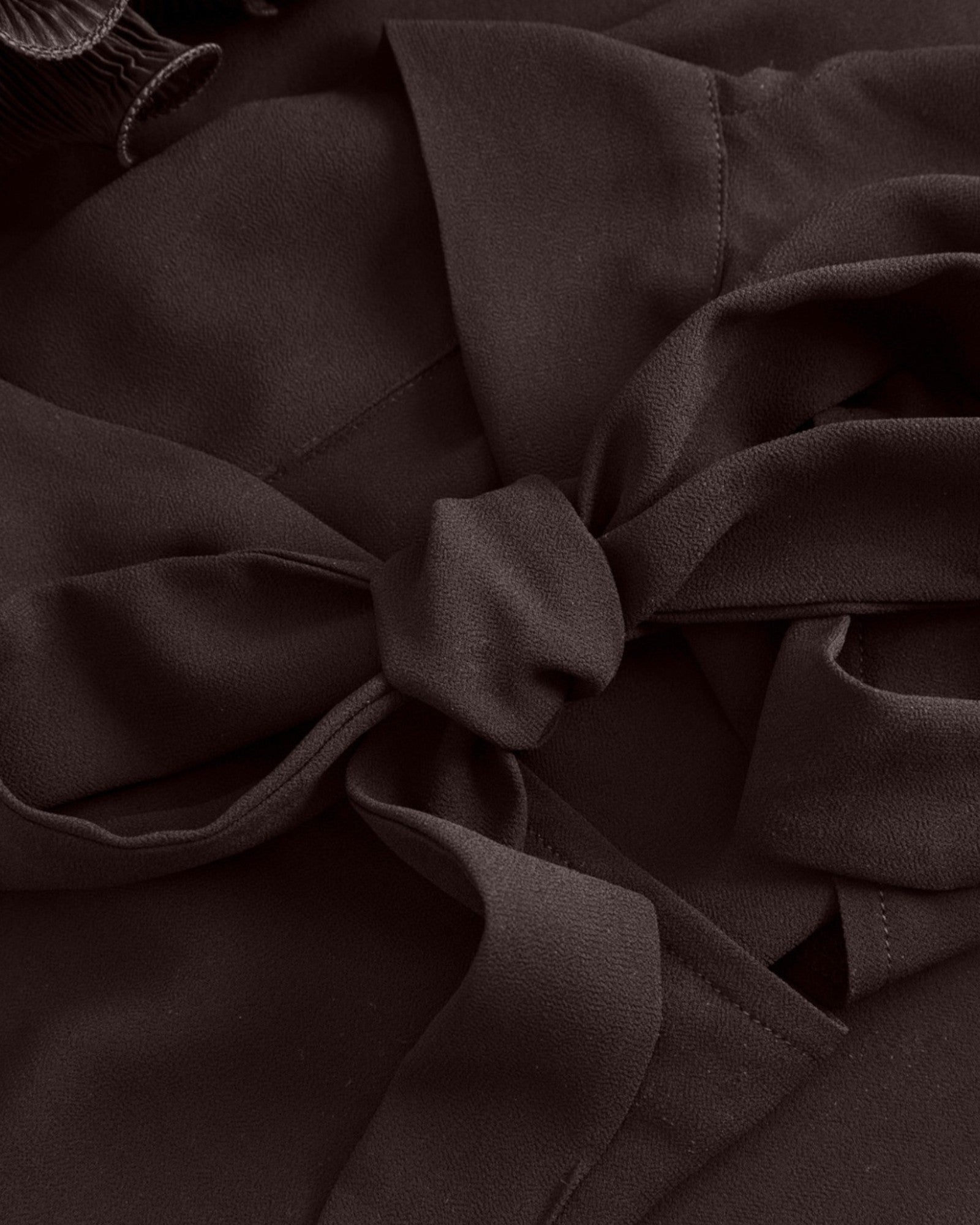N-Latanietta Blouse - Chocolate