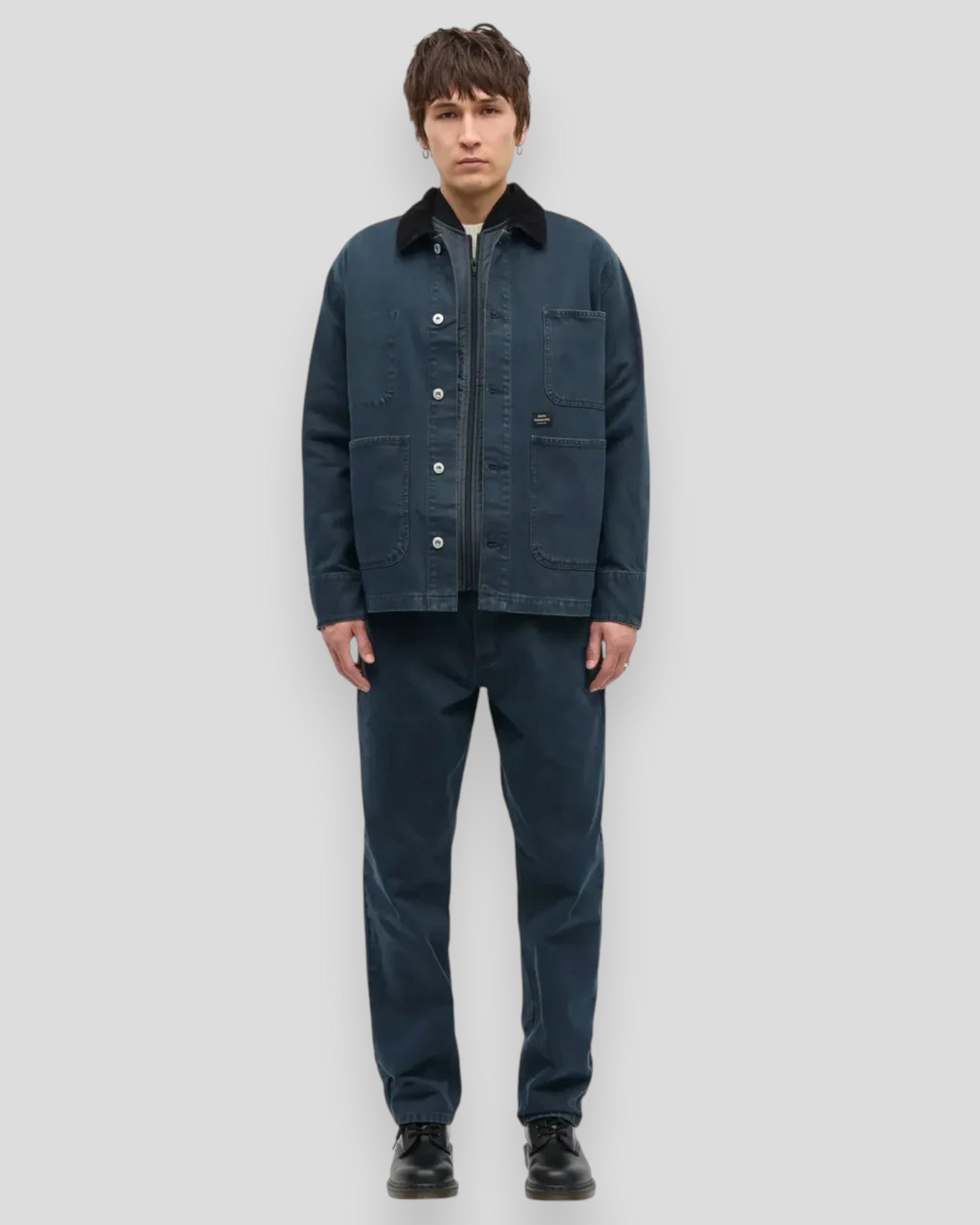 Soil Denim Chore Jacket - Parisian Night