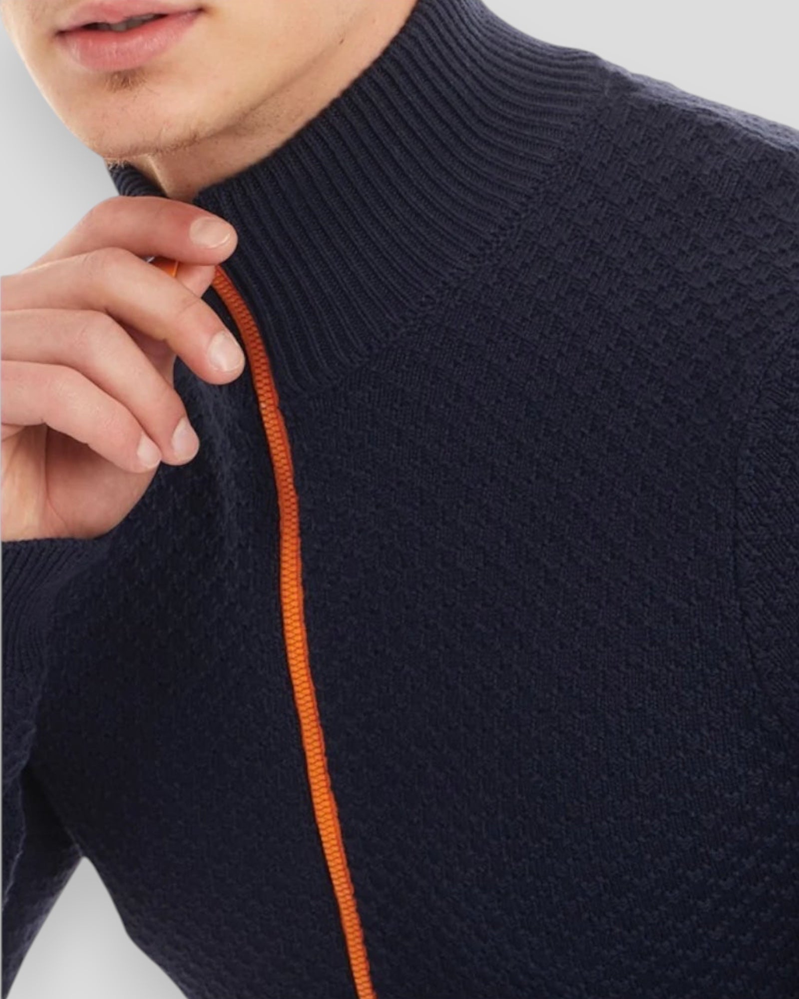 Harbour Zip - Navy