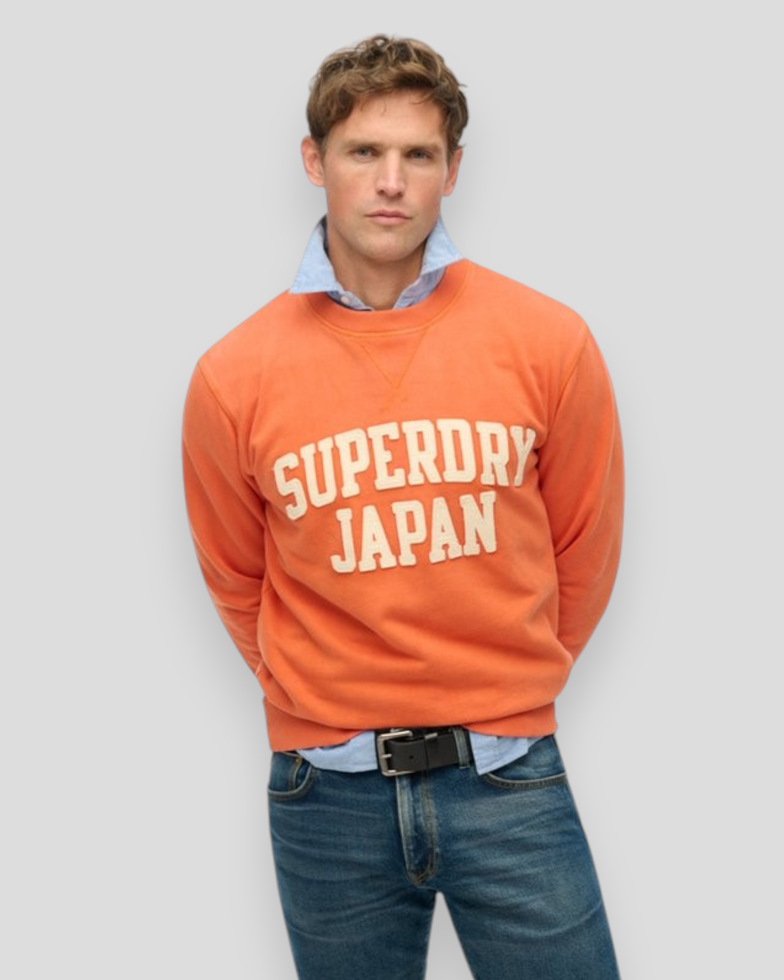 Vintage Athletic Crew - Preppy Orange