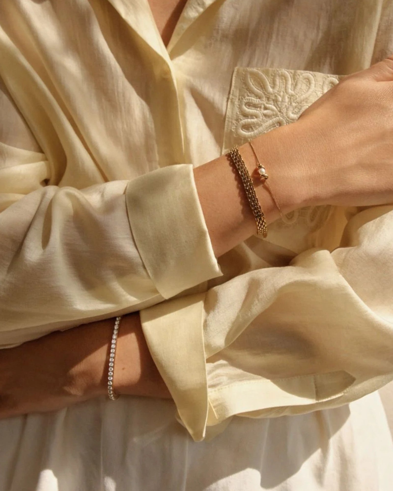 Lana Bracelet Small - Gold