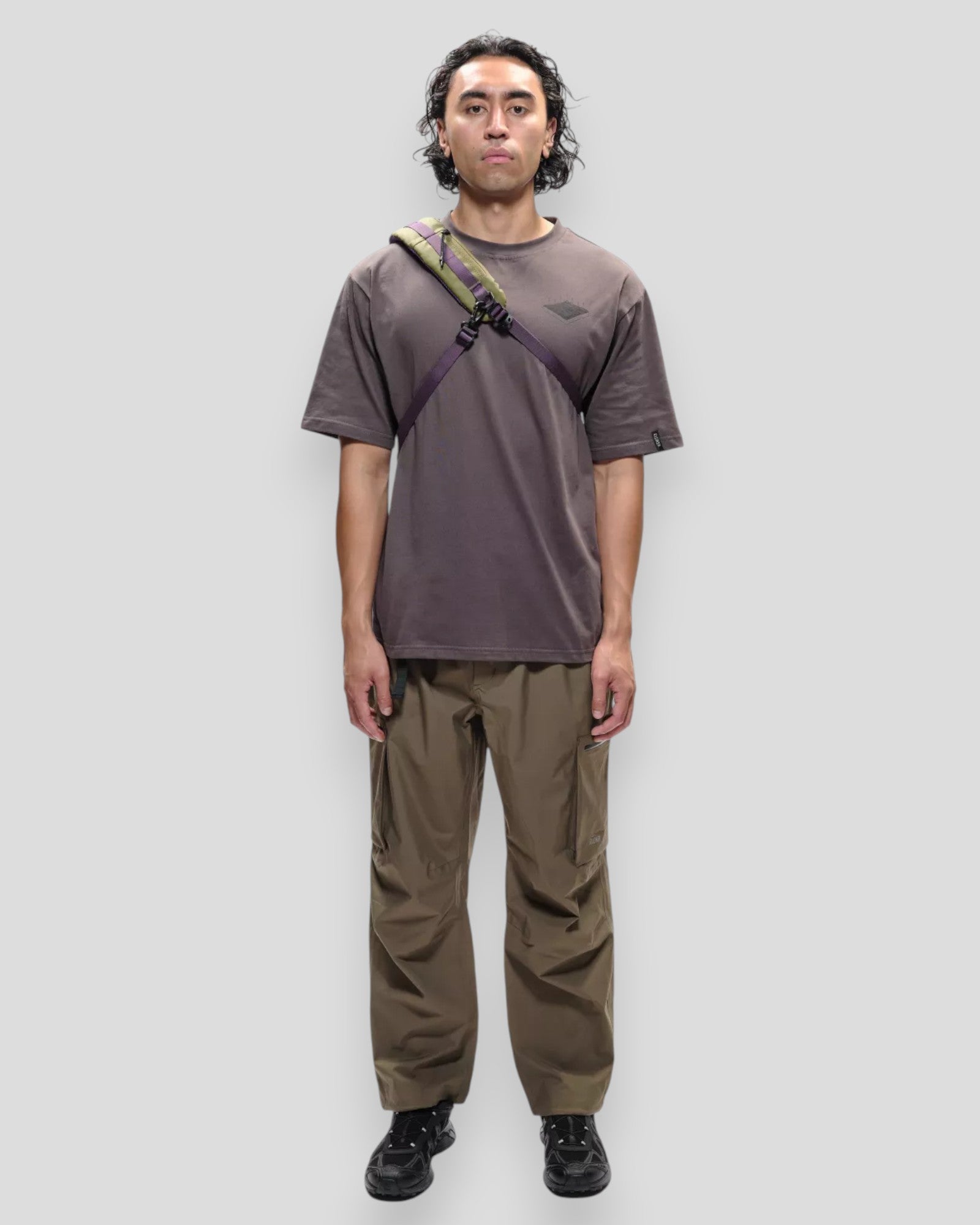 Rill Hill Print Short Sleeve T-Shirt - Grey