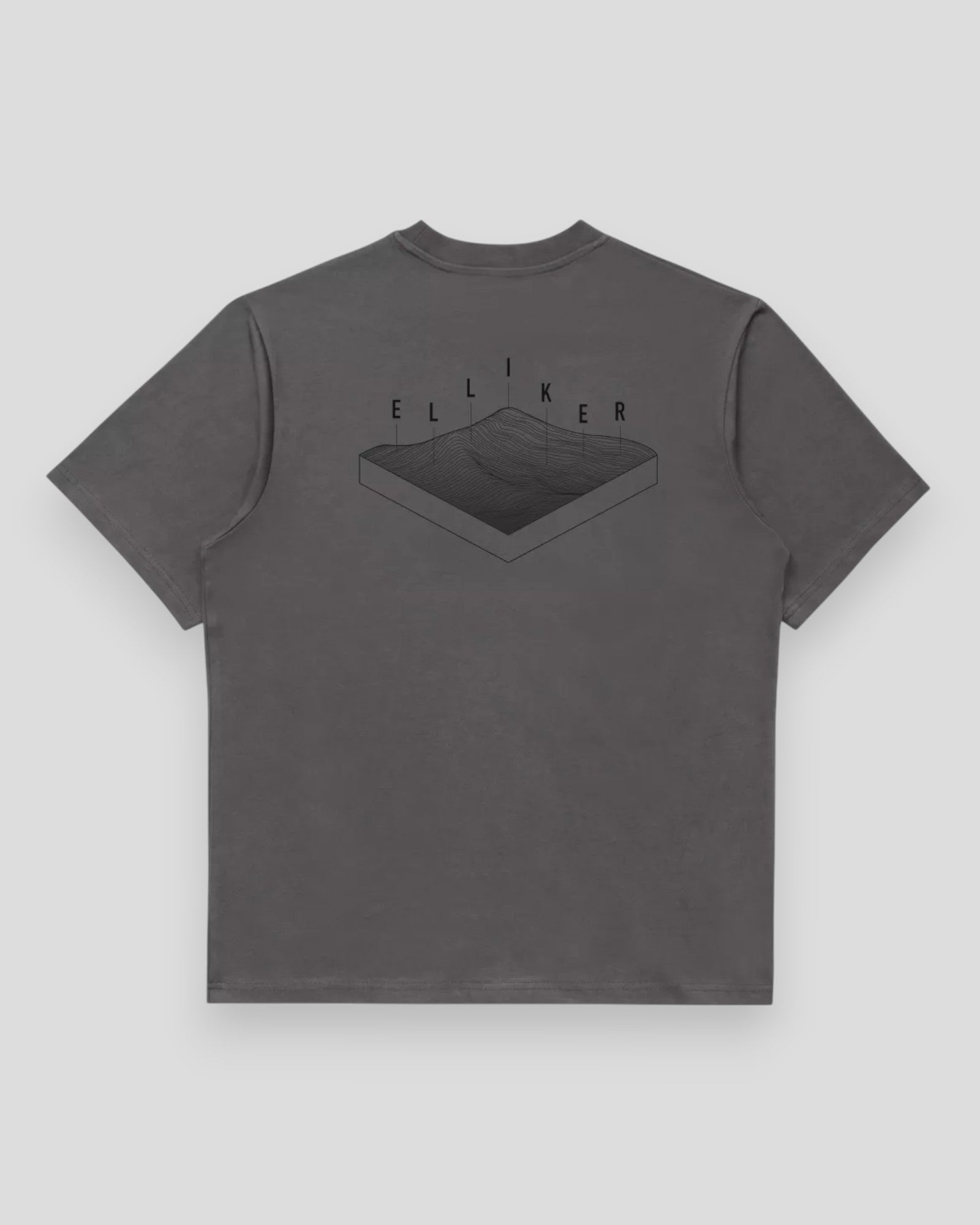 Rill Hill Print Short Sleeve T-Shirt - Grey