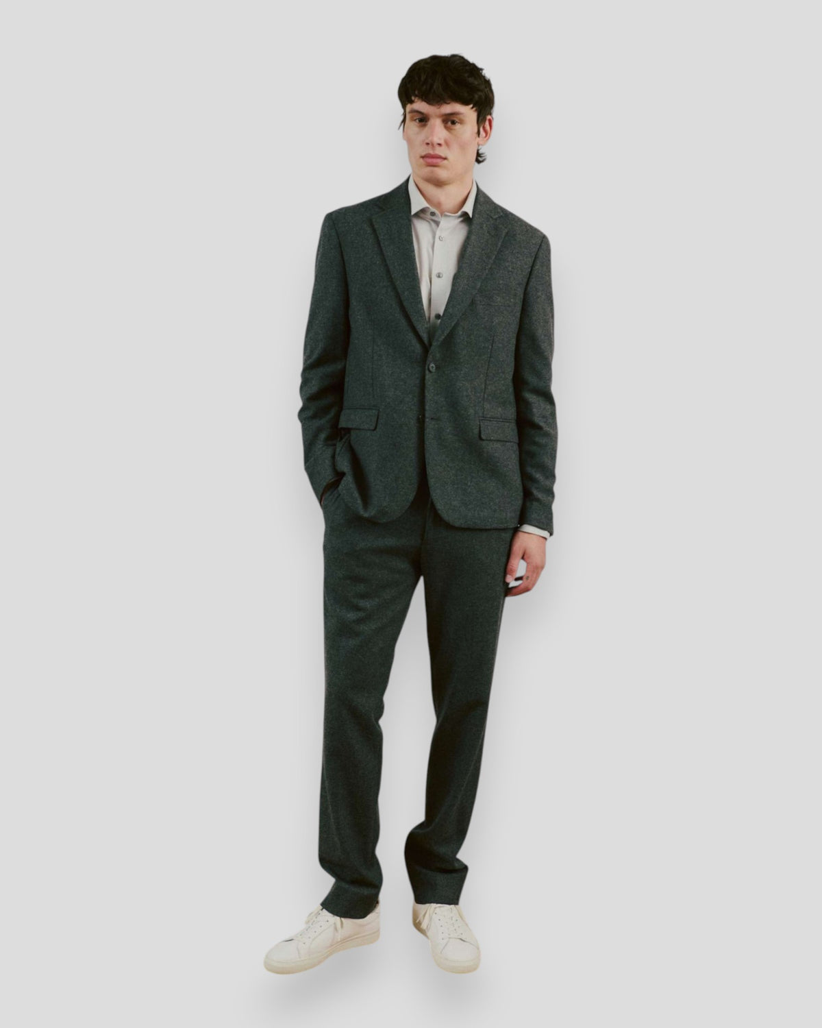 Macron Classic Fit Blazer - Grey