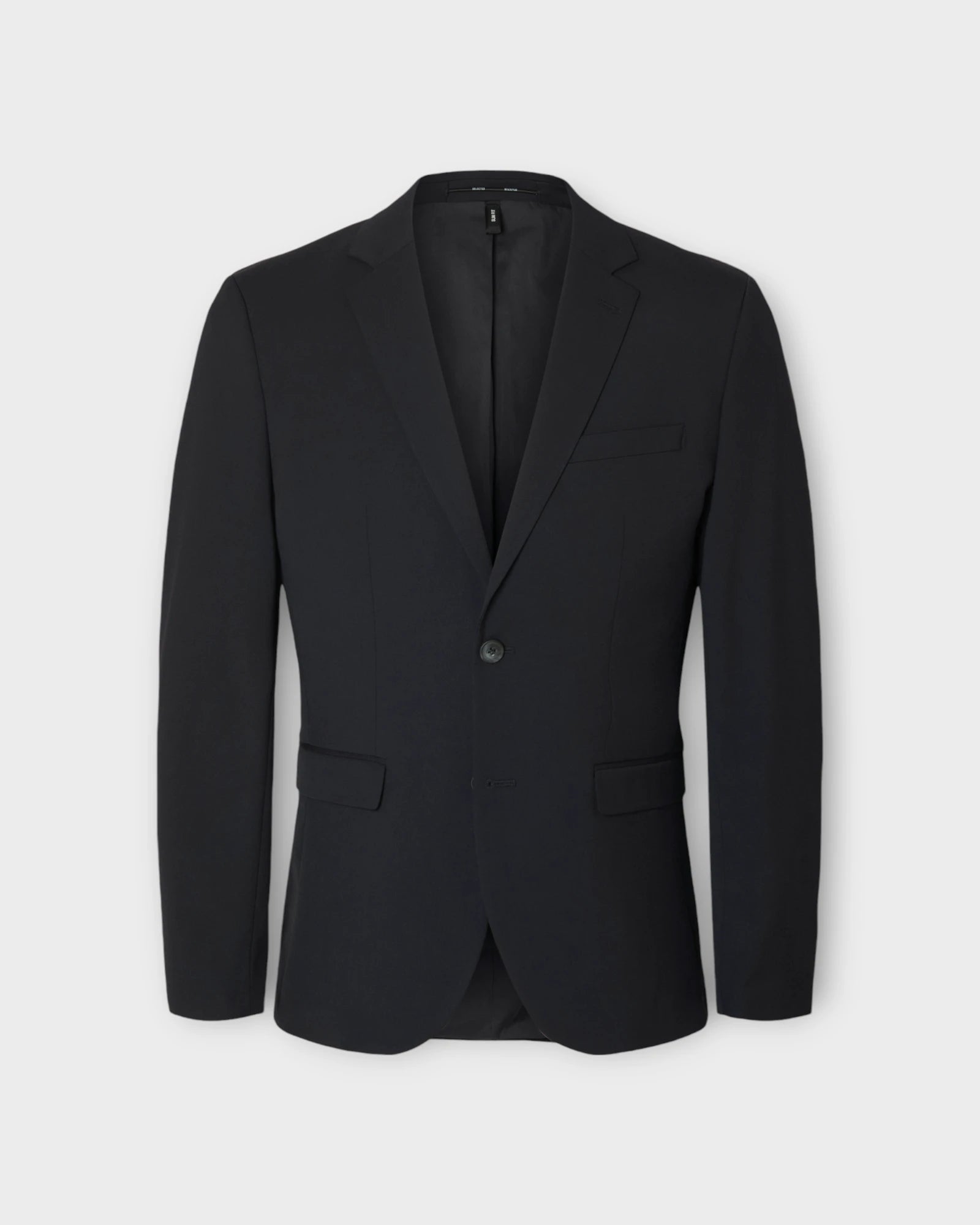 Slim Liam Blazer Flex Navy Blazer - Blå Selected Homme Stretch Herre Blazer. Her set forfra.