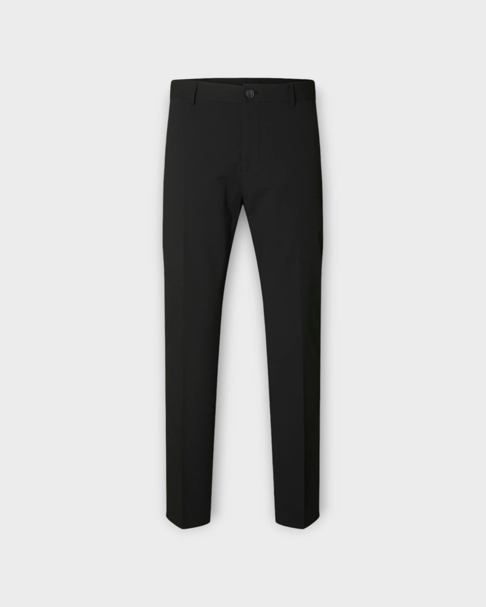 Slim Liam TRS Flex Black - Sorte Selected Homme Habit Bukser til Mænd. Her set forfra.