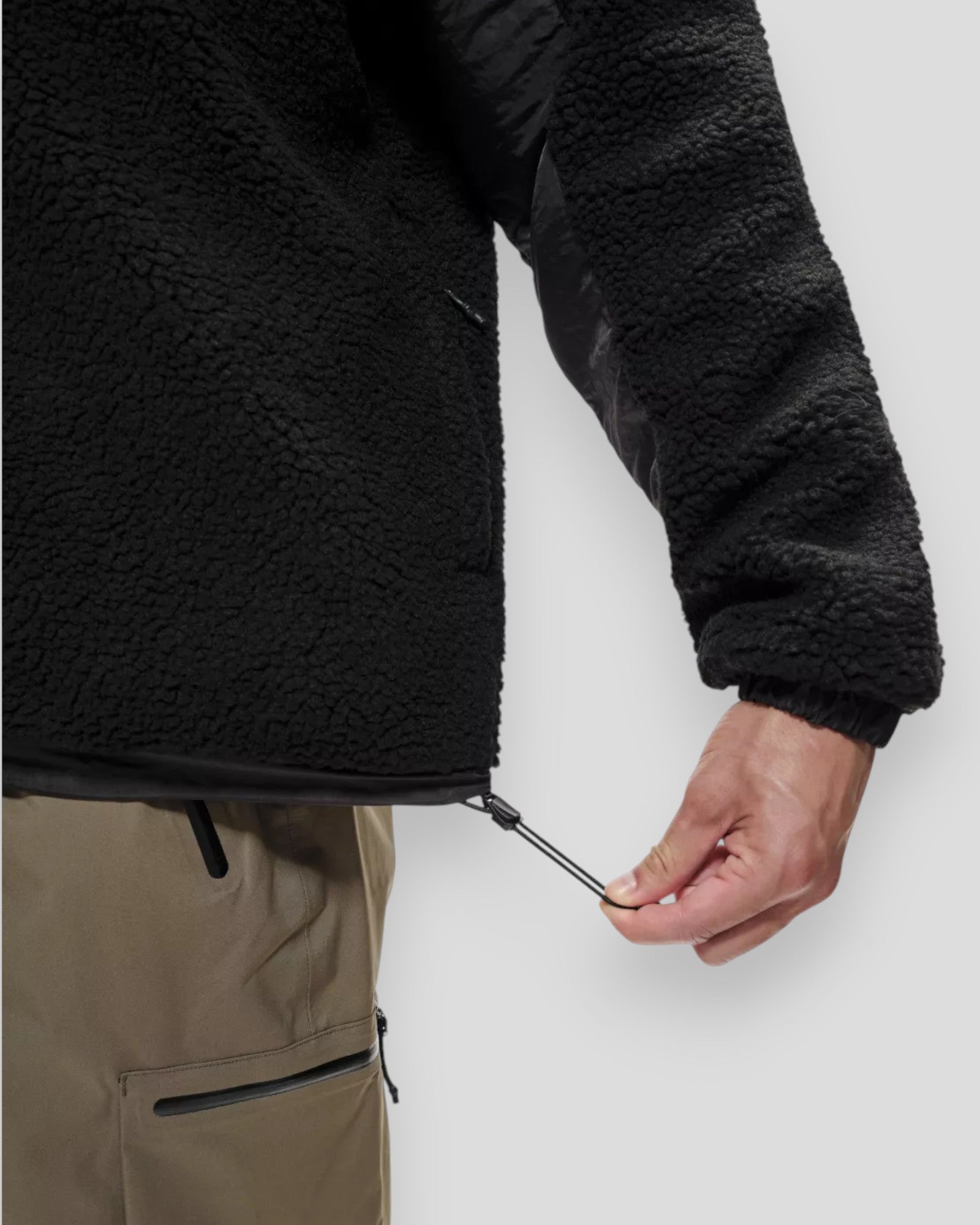 Sike Fleece Pullover - Black