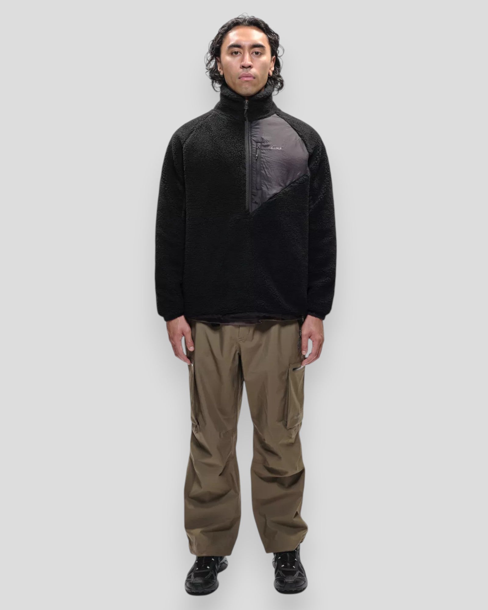 Sike Fleece Pullover - Black
