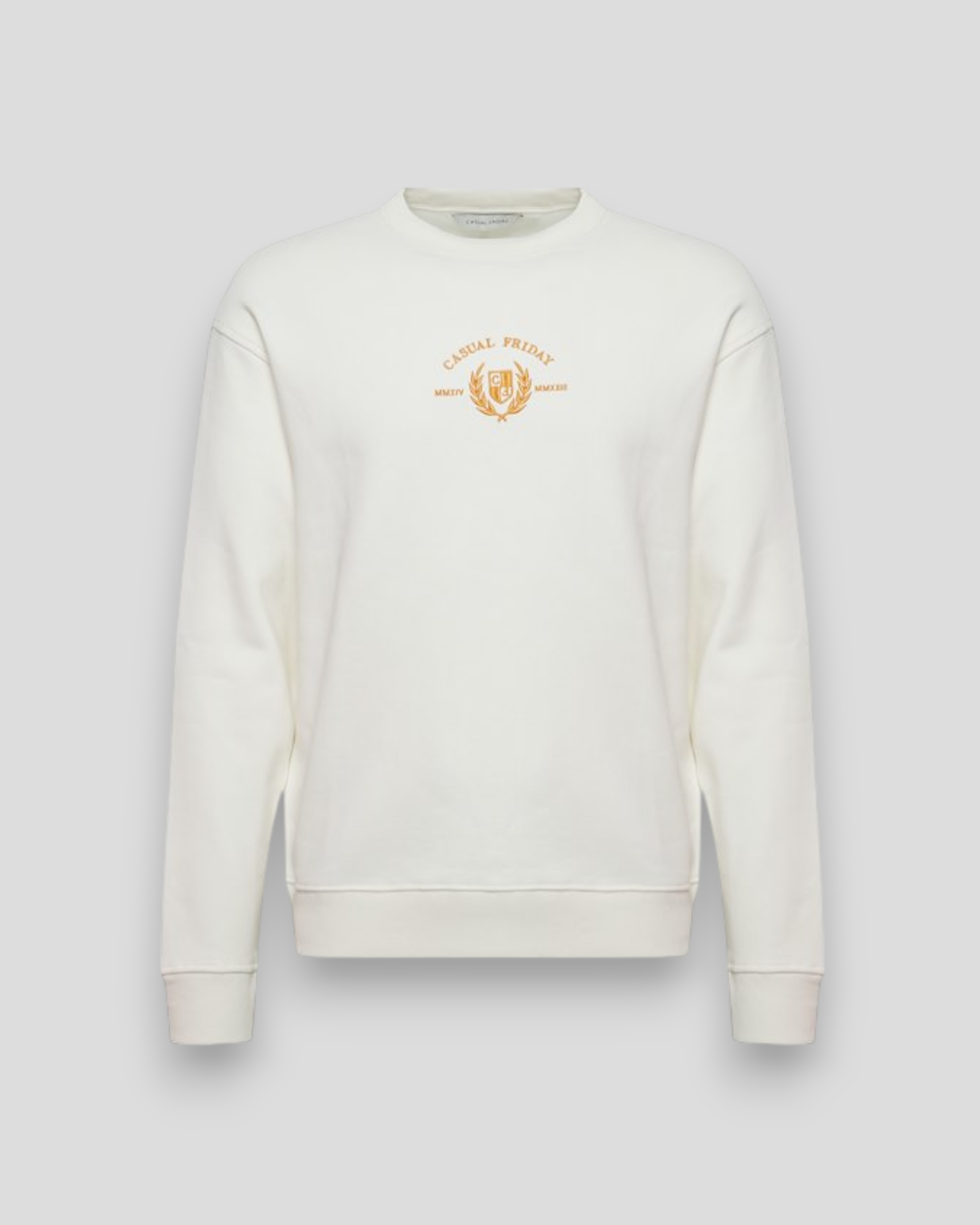Sage Relaxed Sweatshirt Embroidery - Snow White