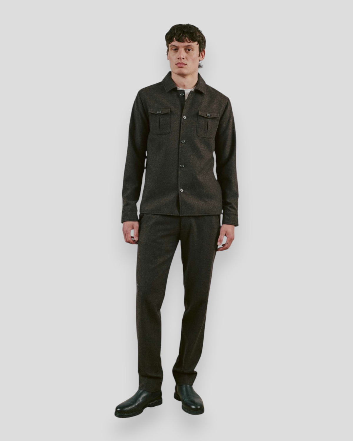 Willem Classic Fit Blazer - Brown