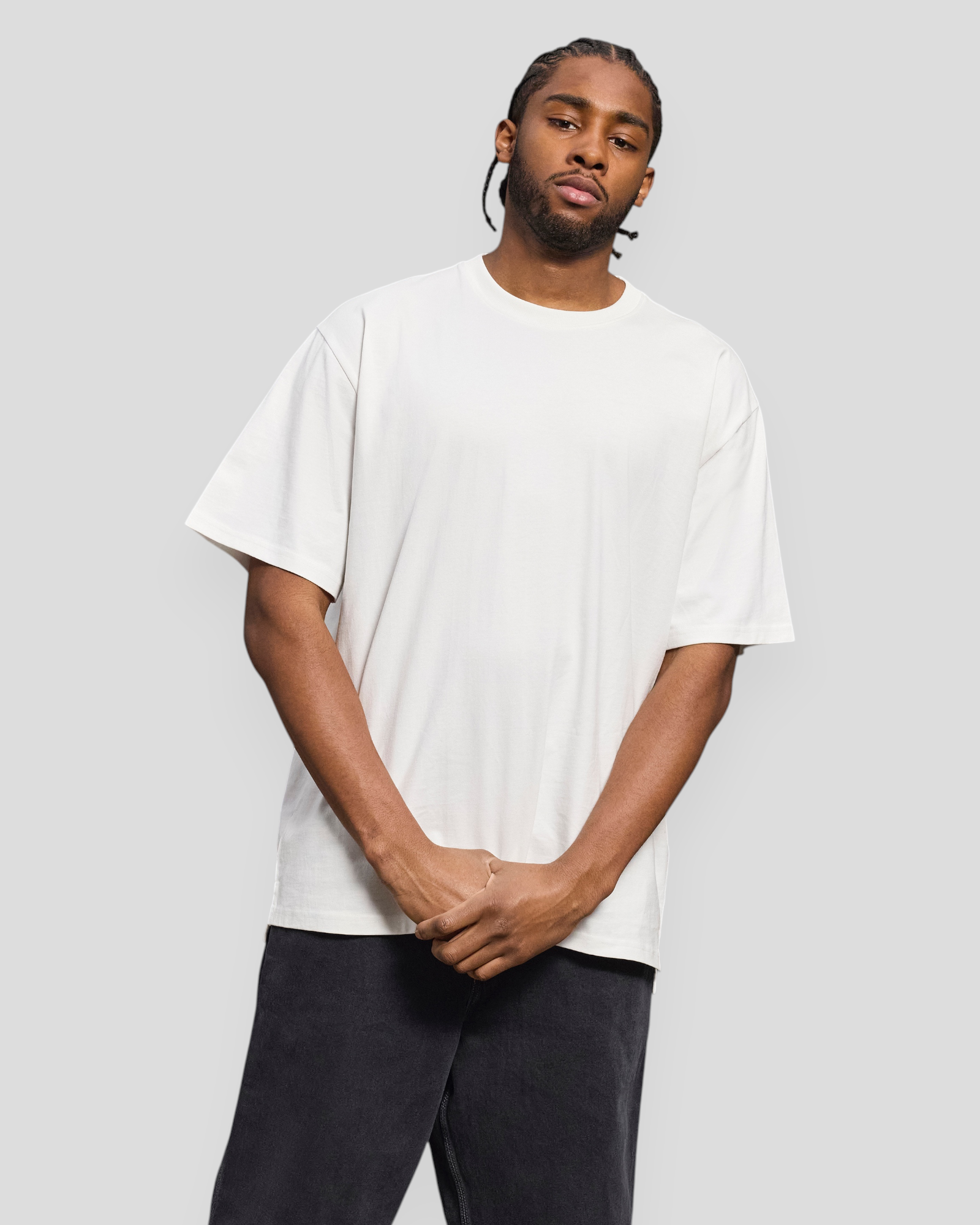 Heavy Box Fit SS Tee - Brilliant White