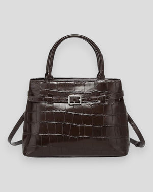 Noella Macie Bag in coffee color, stylish women's bag with modern design and adjustable strap, perfect for everyday use.