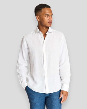 Tahaka Modern Fit Shirt - White
